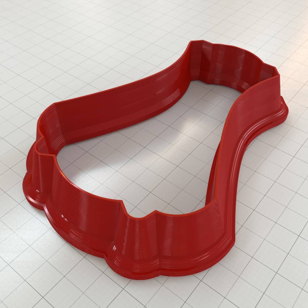 Curves of Affection Clay Cutter Plastic Cutters SweetyBijou Tools   