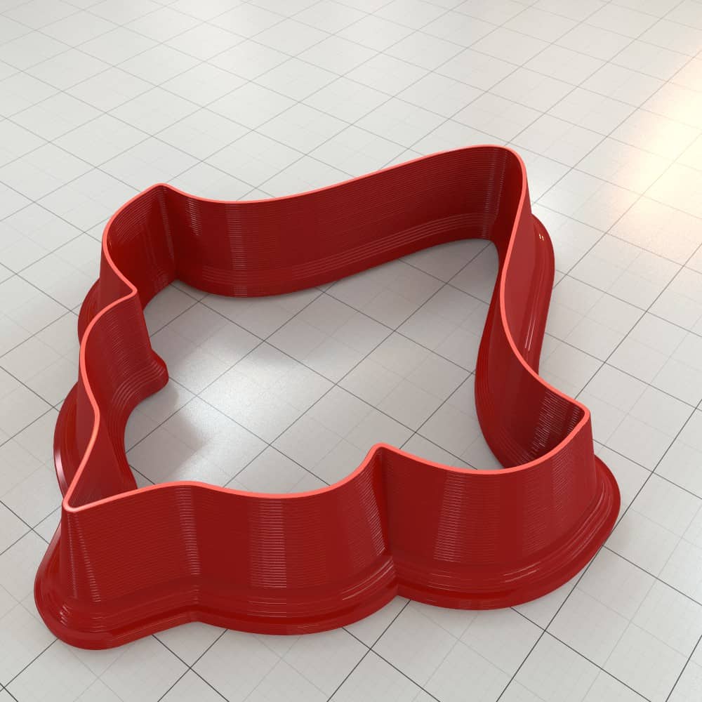 Heart Motif Clay Cutter Plastic Cutters SweetyBijou Tools   