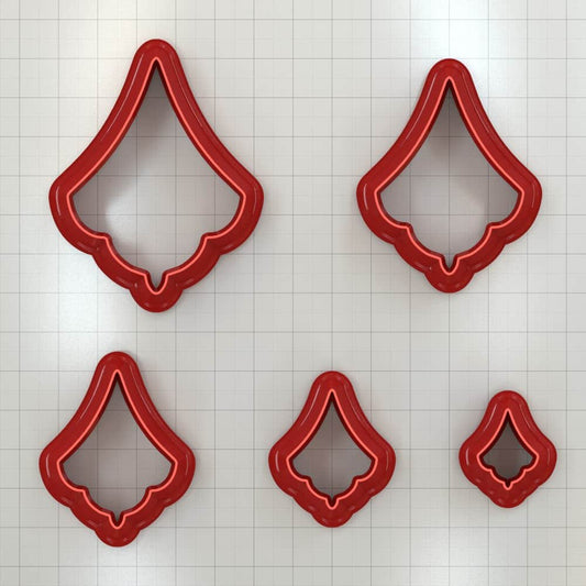 Enchanting Shape Clay Cutter Plastic Cutters SweetyBijou Tools   