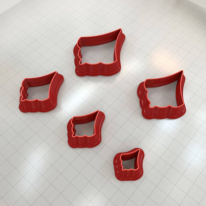 Enchanting Shape Clay Cutter Plastic Cutters SweetyBijou Tools   