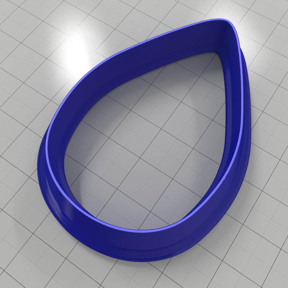 Drops Clay Cutters #1 Plastic Cutters SweetyBijou Tools   