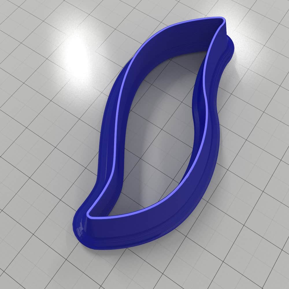 Drops Clay Cutters #8 Right Plastic Cutters SweetyBijou Tools   