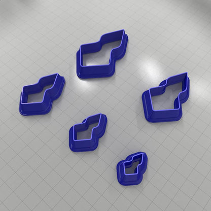 Drops Clay Cutters #14 Plastic Cutters SweetyBijou Tools   