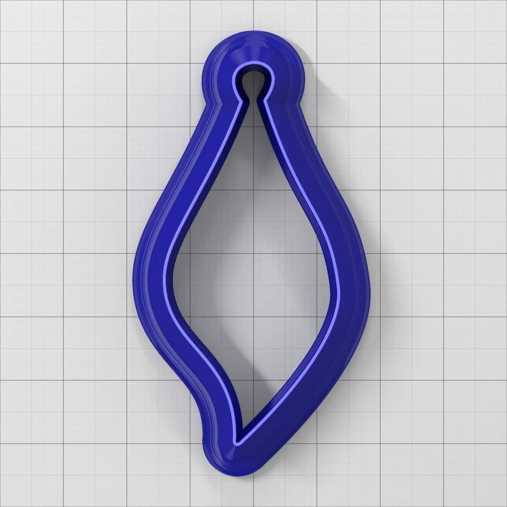 Drops Clay Cutters #22 Left Plastic Cutters SweetyBijou Tools   