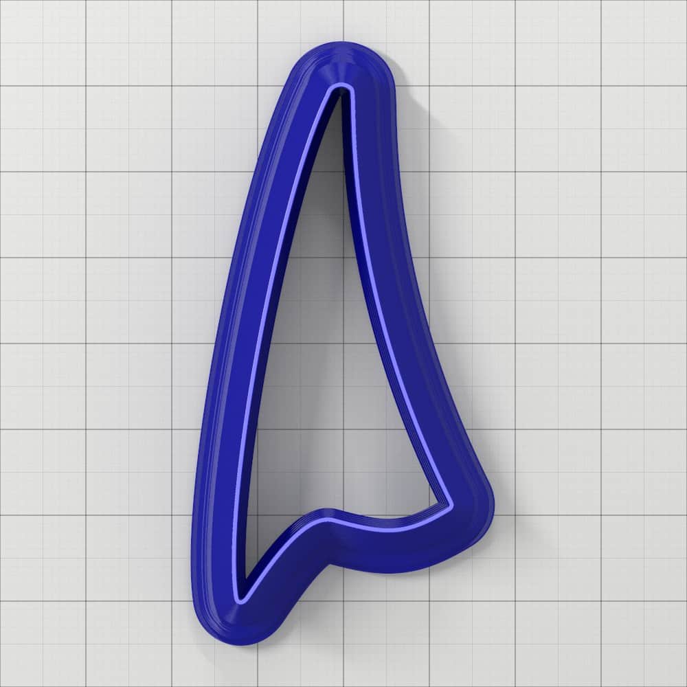 Drops Clay Cutters #24 Right Plastic Cutters SweetyBijou Tools   