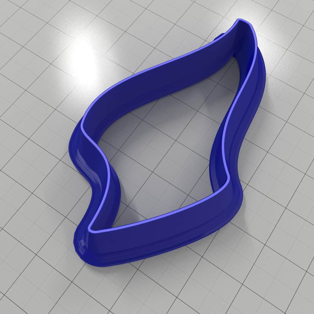 Drops Clay Cutters #27 Left Plastic Cutters SweetyBijou Tools   