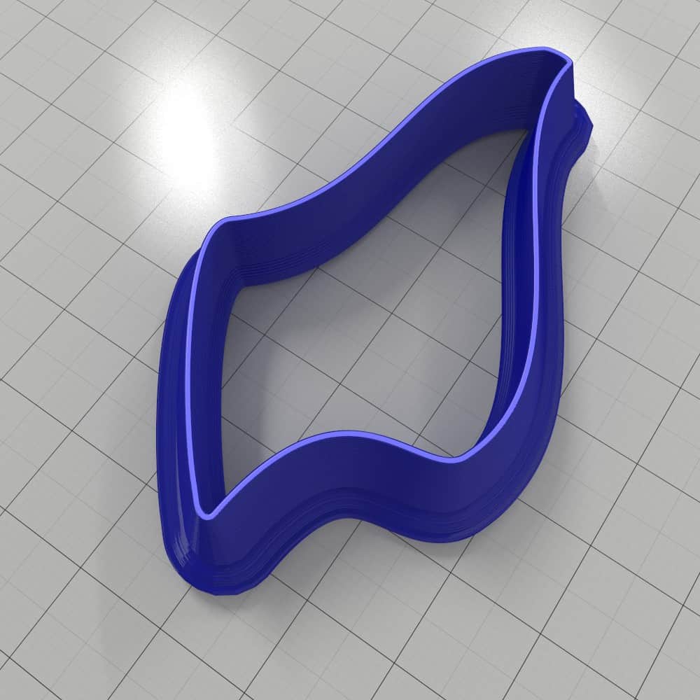 Drops Clay Cutters #27 Right Plastic Cutters SweetyBijou Tools   