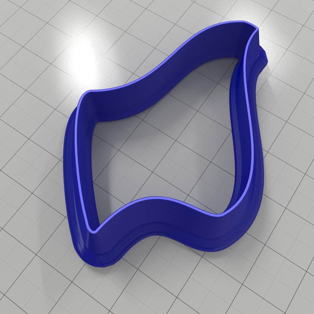 Drops Clay Cutters #28 Right Plastic Cutters SweetyBijou Tools   