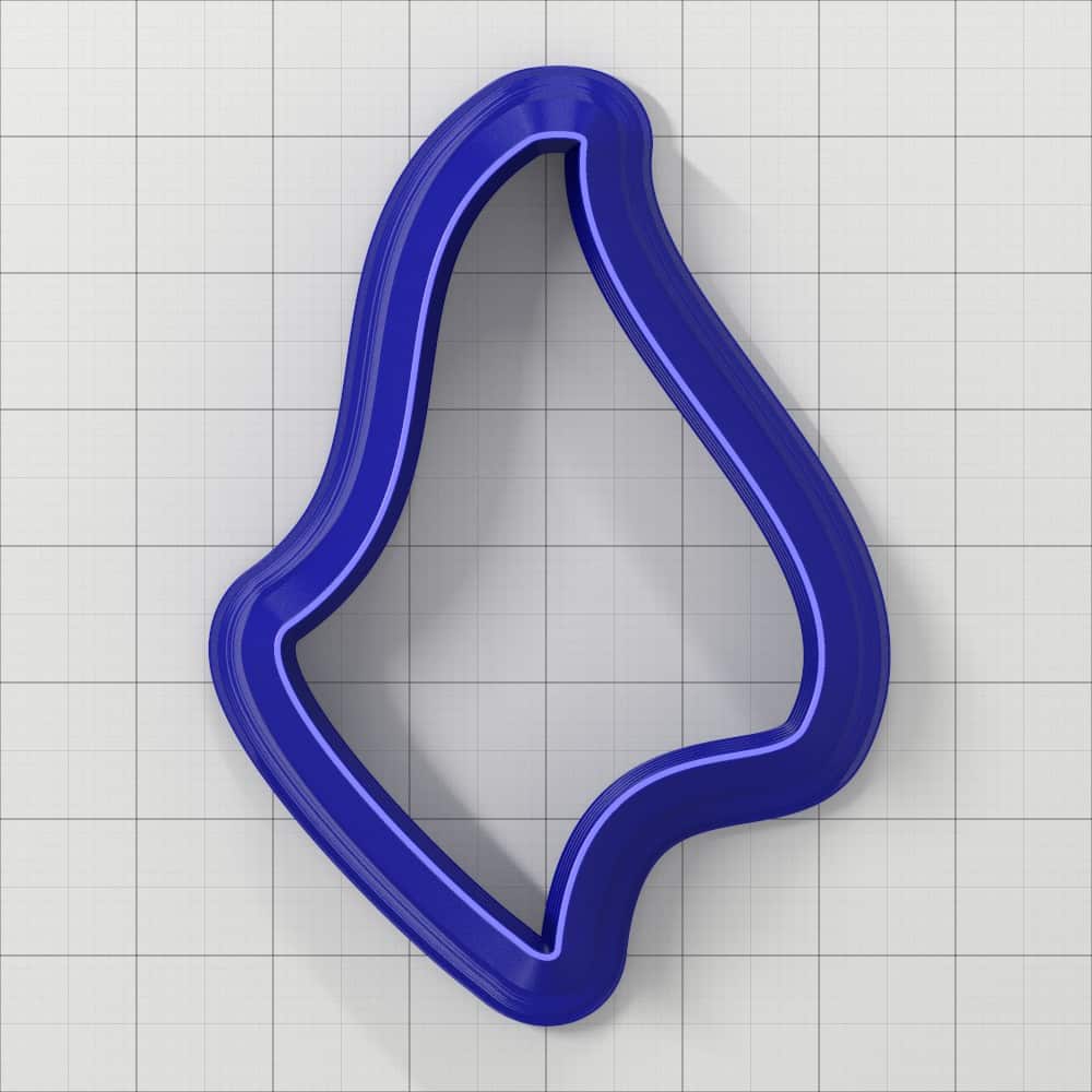 Drops Clay Cutters #28 Right Plastic Cutters SweetyBijou Tools   