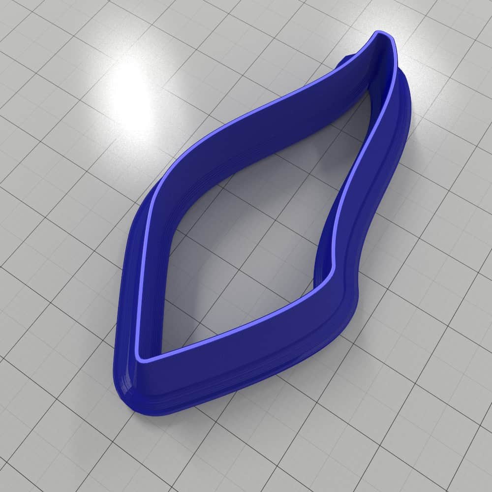 Drops Clay Cutters #29 Left Plastic Cutters SweetyBijou Tools   