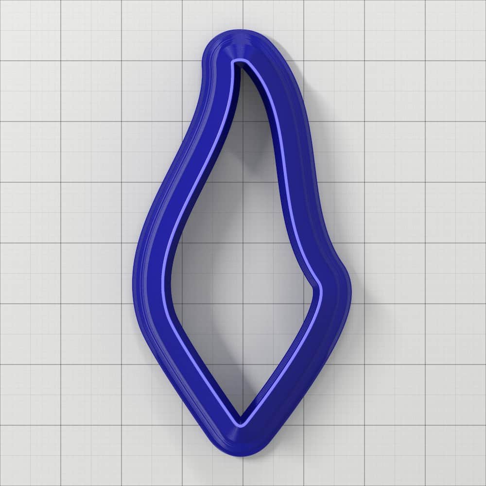 Drops Clay Cutters #29 Left Plastic Cutters SweetyBijou Tools   