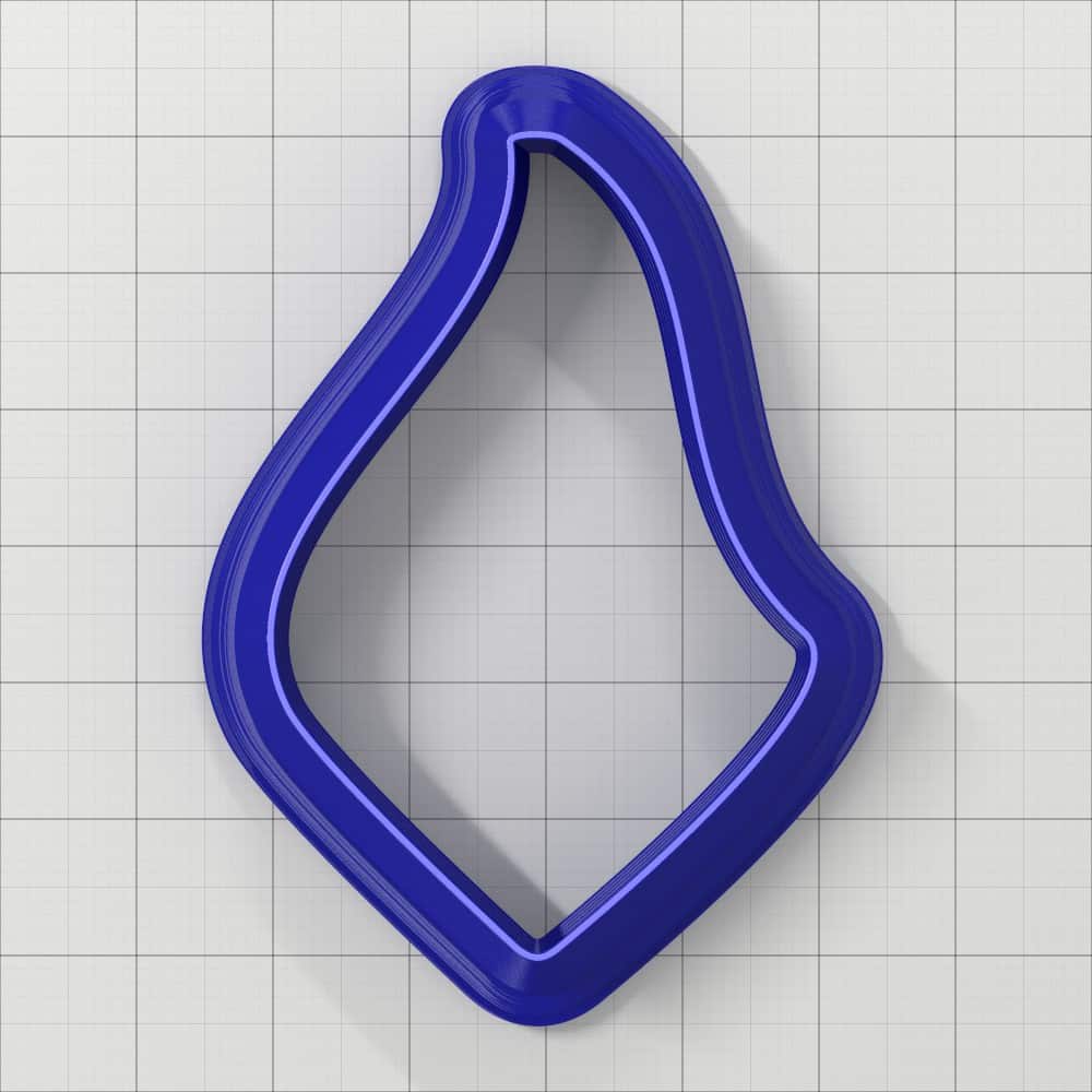 Drops Clay Cutters #31 Left Plastic Cutters SweetyBijou Tools   