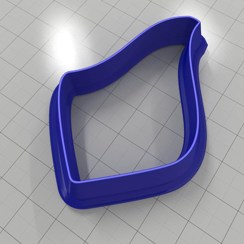 Drops Clay Cutters #31 Right Plastic Cutters SweetyBijou Tools   