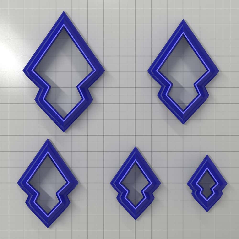 Drops Clay Cutters #32 Plastic Cutters SweetyBijou Tools   