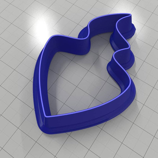 Drops Clay Cutters #44 Left Plastic Cutters SweetyBijou Tools   