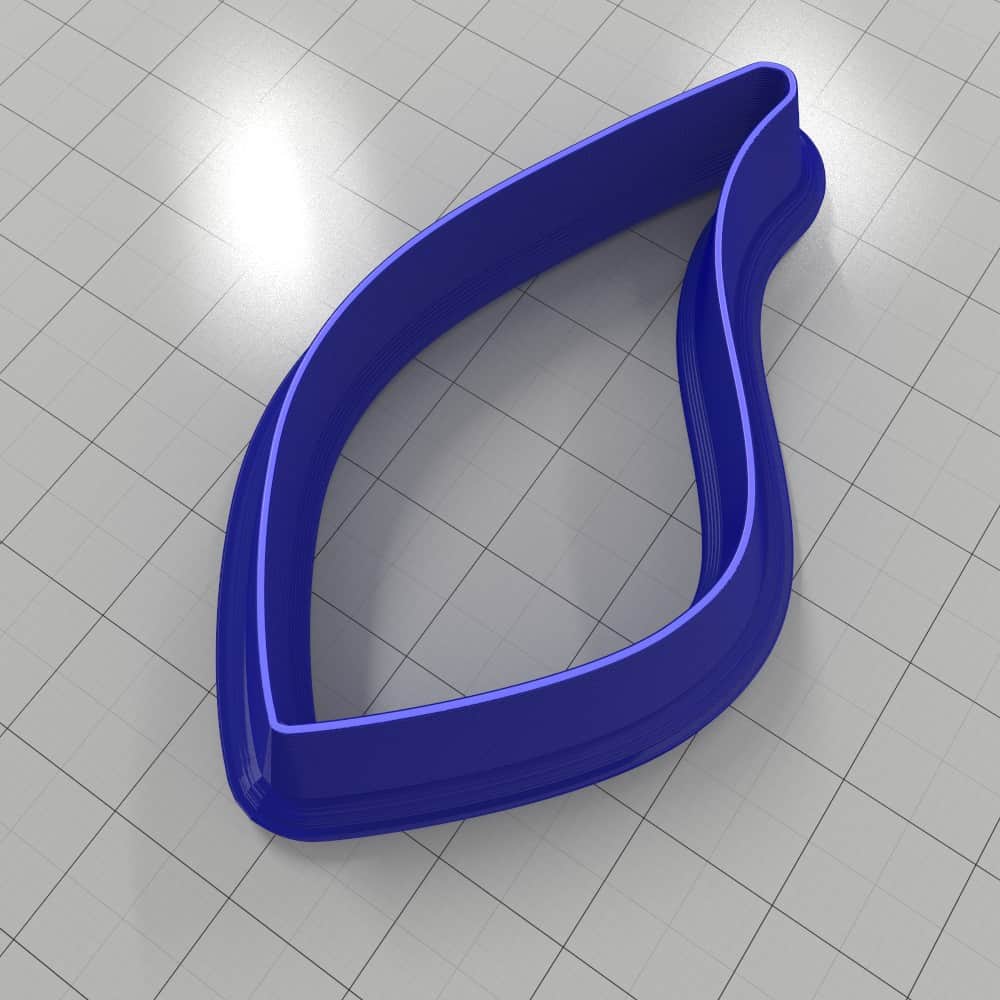 Drops Clay Cutters #45 Right Plastic Cutters SweetyBijou Tools   