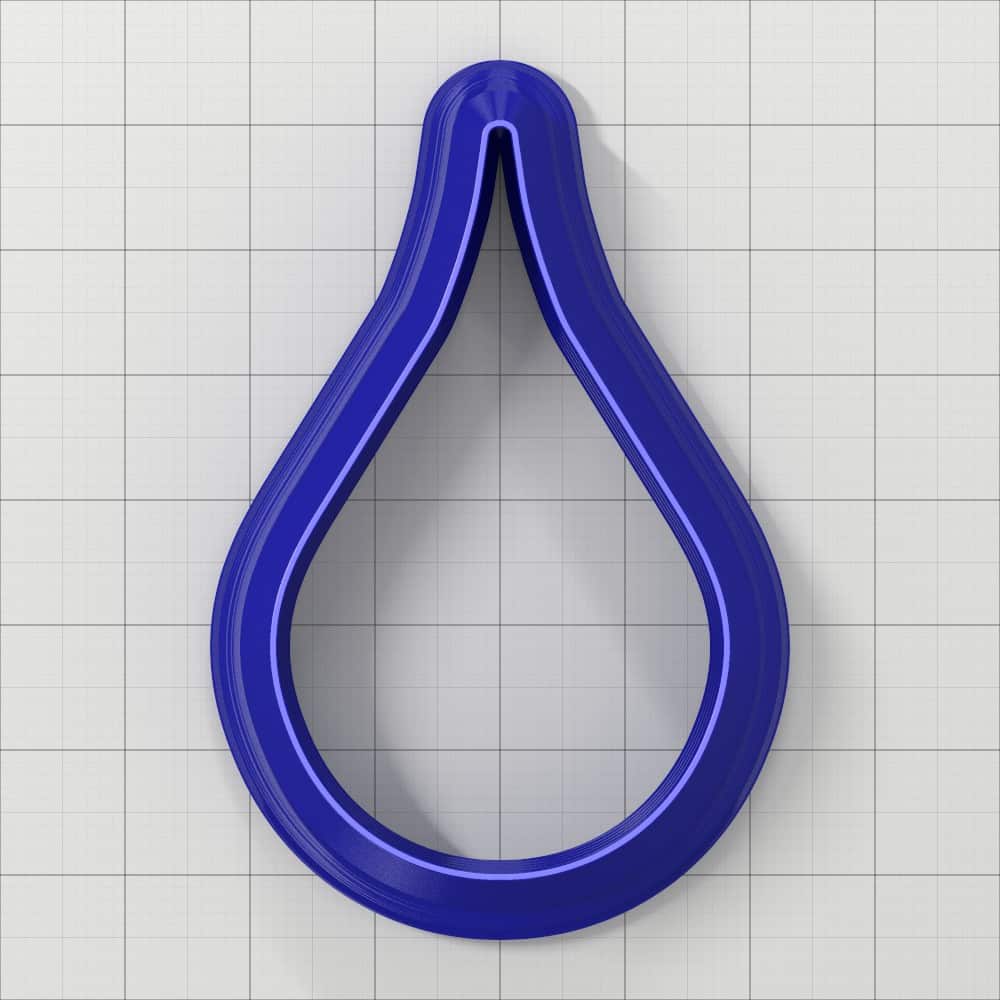 Drops Clay Cutters #47 Plastic Cutters SweetyBijou Tools   