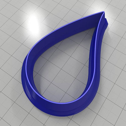 Drops Clay Cutters #48 Left Plastic Cutters SweetyBijou Tools   