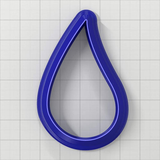 Drops Clay Cutters #48 Left Plastic Cutters SweetyBijou Tools   