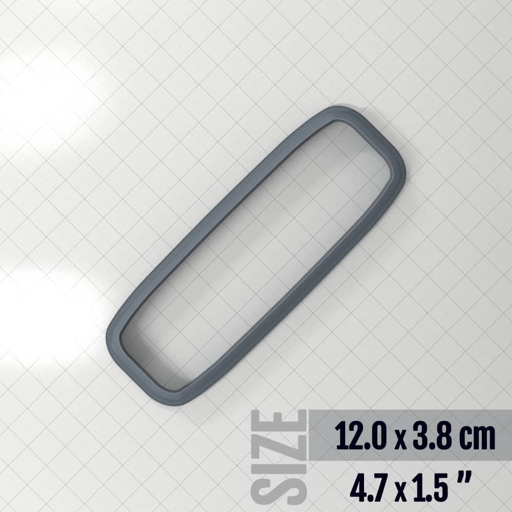 Bracelet #2 - Clay Cutter Plastic Cutters SweetyBijou Tools 12.0 x 3.8 cm  