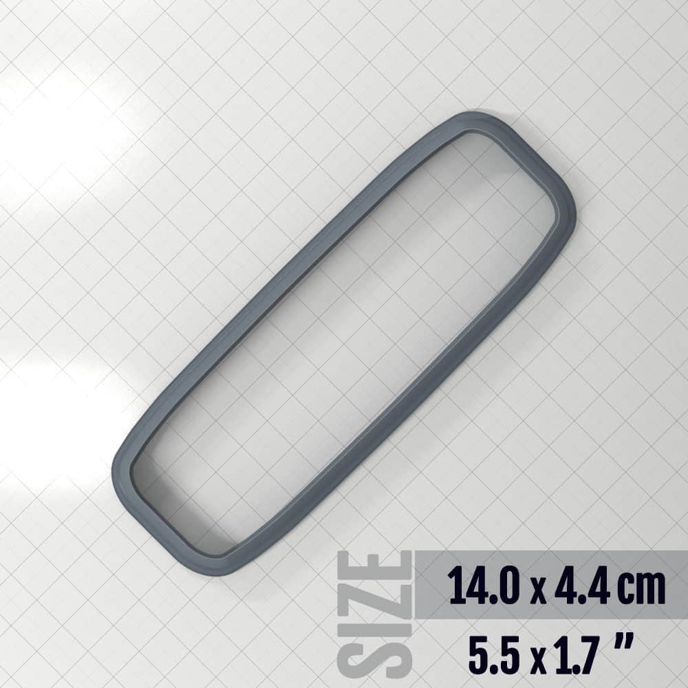 Bracelet #2 - Clay Cutter Plastic Cutters SweetyBijou Tools 14.0 x 4.4 cm  