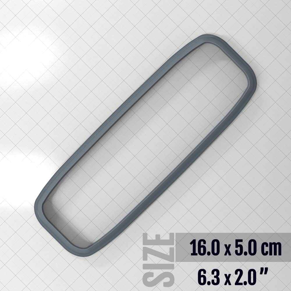 Bracelet #2 - Clay Cutter Plastic Cutters SweetyBijou Tools 16.0 x 5.0 cm  