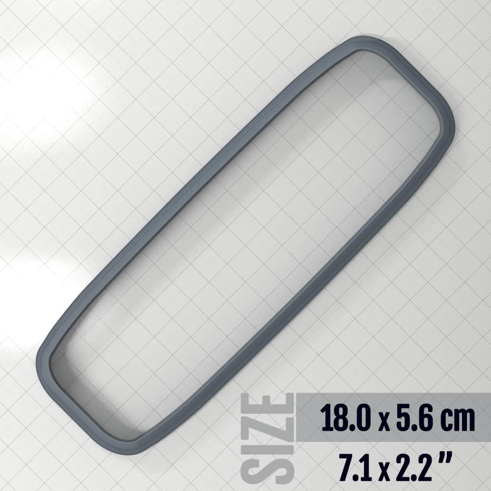 Bracelet #2 - Clay Cutter Plastic Cutters SweetyBijou Tools 18.0 x 5.6 cm  