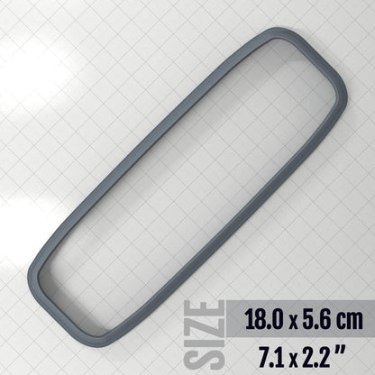 Bracelet #2 - Clay Cutter Plastic Cutters SweetyBijou Tools 18.0 x 5.6 cm  