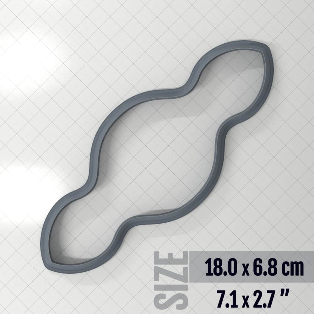 Bracelet #3 - Cutters for Polymer Clay Plastic Cutters SweetyBijou Tools 18.0 x 6.8 cm  