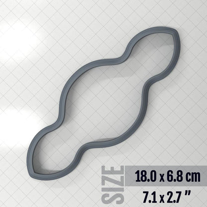 Bracelet #3 - Cutters for Polymer Clay Plastic Cutters SweetyBijou Tools 18.0 x 6.8 cm  