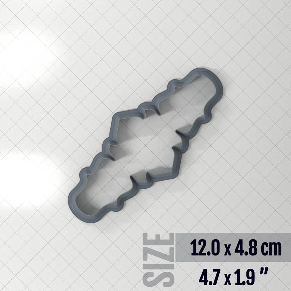 Bracelet #5 - Clay Cutter Plastic Cutters SweetyBijou Tools 12.0 x 4.8 cm  