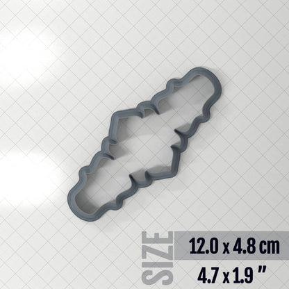 Bracelet #5 - Clay Cutter Plastic Cutters SweetyBijou Tools 12.0 x 4.8 cm  