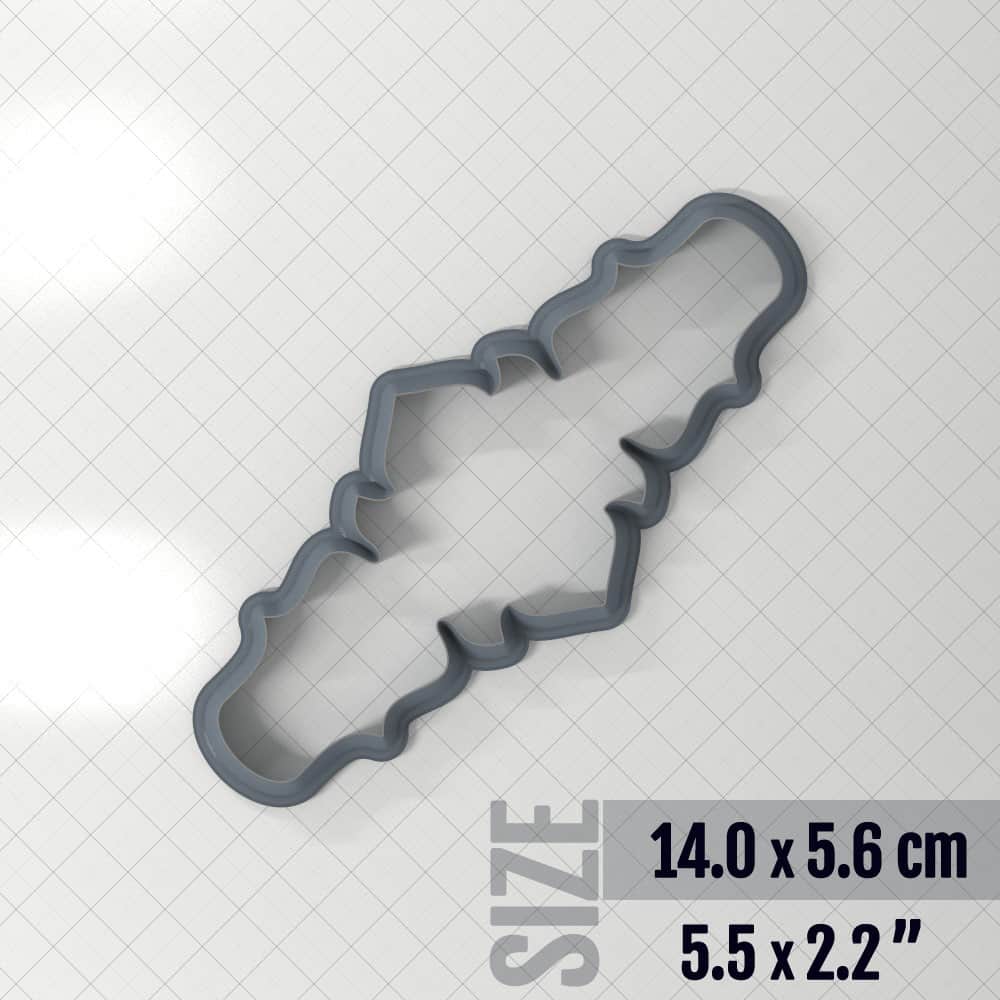 Bracelet #5 - Clay Cutter Plastic Cutters SweetyBijou Tools 14.0 x 5.6 cm  