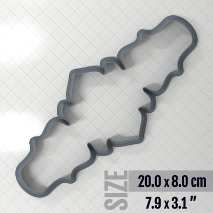 Bracelet #5 - Clay Cutter Plastic Cutters SweetyBijou Tools 20.0 x 8.0 cm  
