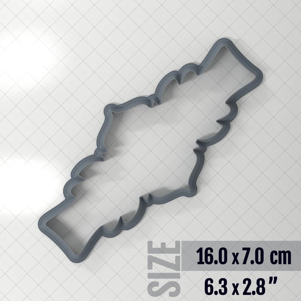 Bracelet #8 - Clay Cutter Plastic Cutters SweetyBijou Tools 16.0 x 7.0 cm  