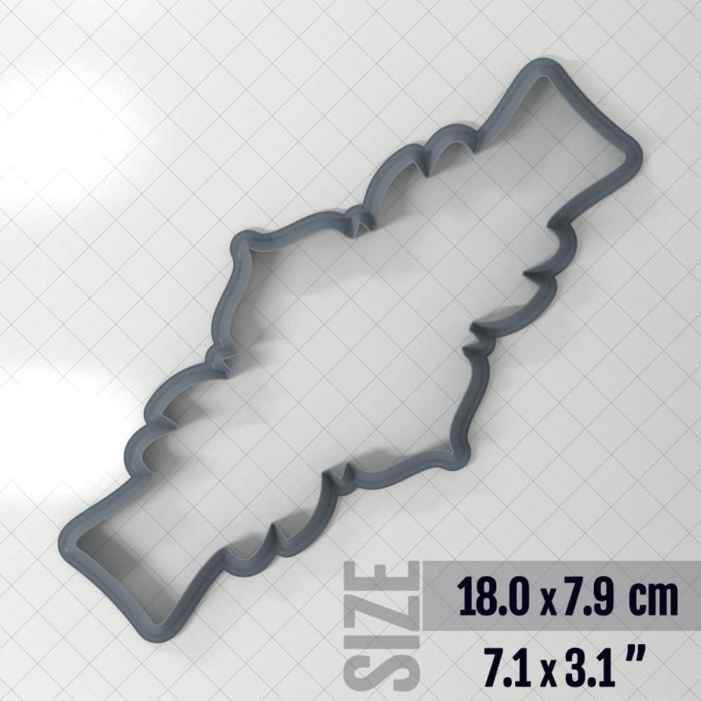 Bracelet #8 - Clay Cutter Plastic Cutters SweetyBijou Tools 18.0 x 7.9 cm  