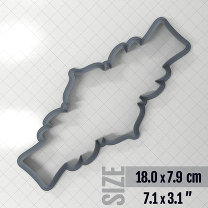 Bracelet #8 - Clay Cutter Plastic Cutters SweetyBijou Tools 18.0 x 7.9 cm  