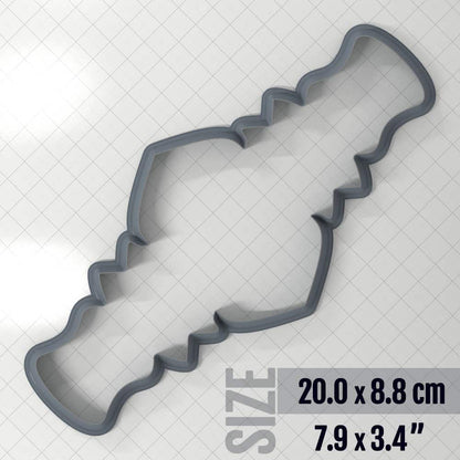 Bracelet #12 - Cutter for Polymer Clay Plastic Cutters SweetyBijou Tools 20.0 x 8.8 cm  