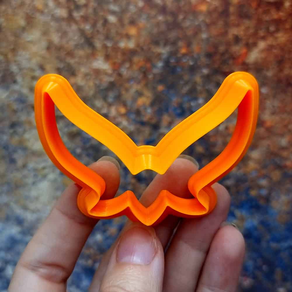 Statement necklace shape polymer clay cutter