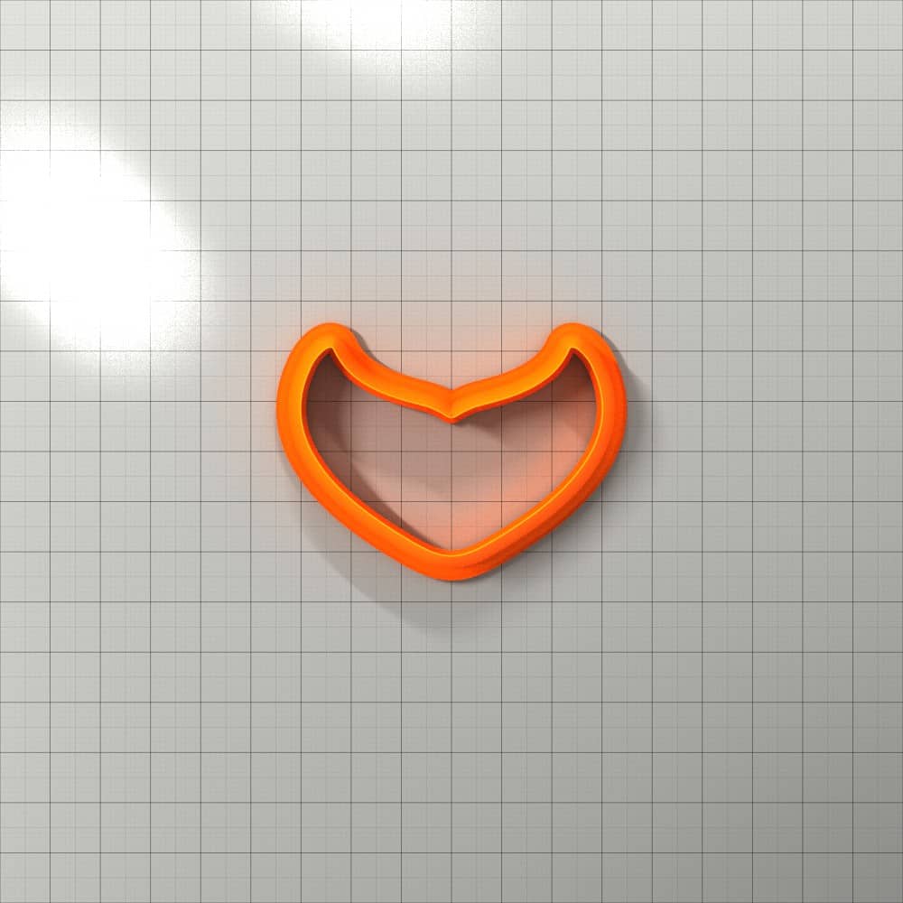 Necklace #5 - Polymer Clay Cutter Plastic Cutters SweetyBijou Tools 6 cm  