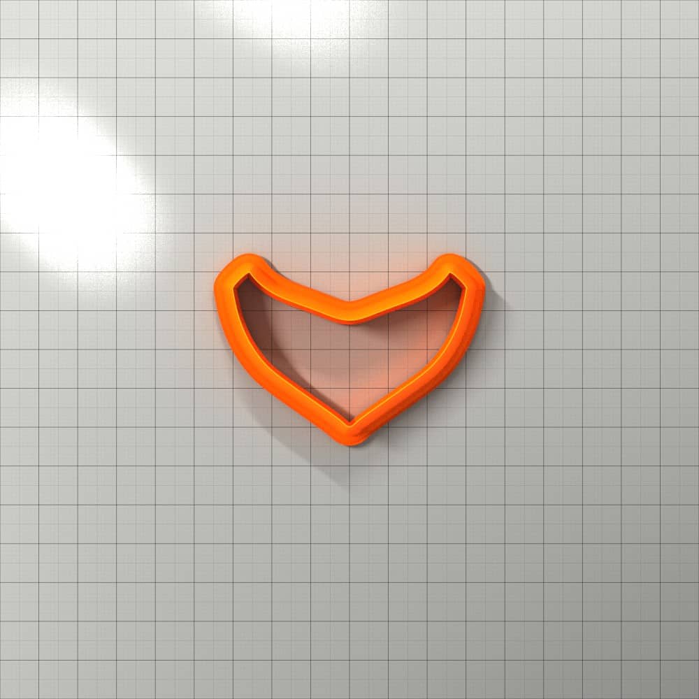 Necklace #7 - Polymer Clay Cutter Plastic Cutters SweetyBijou Tools 6 cm  