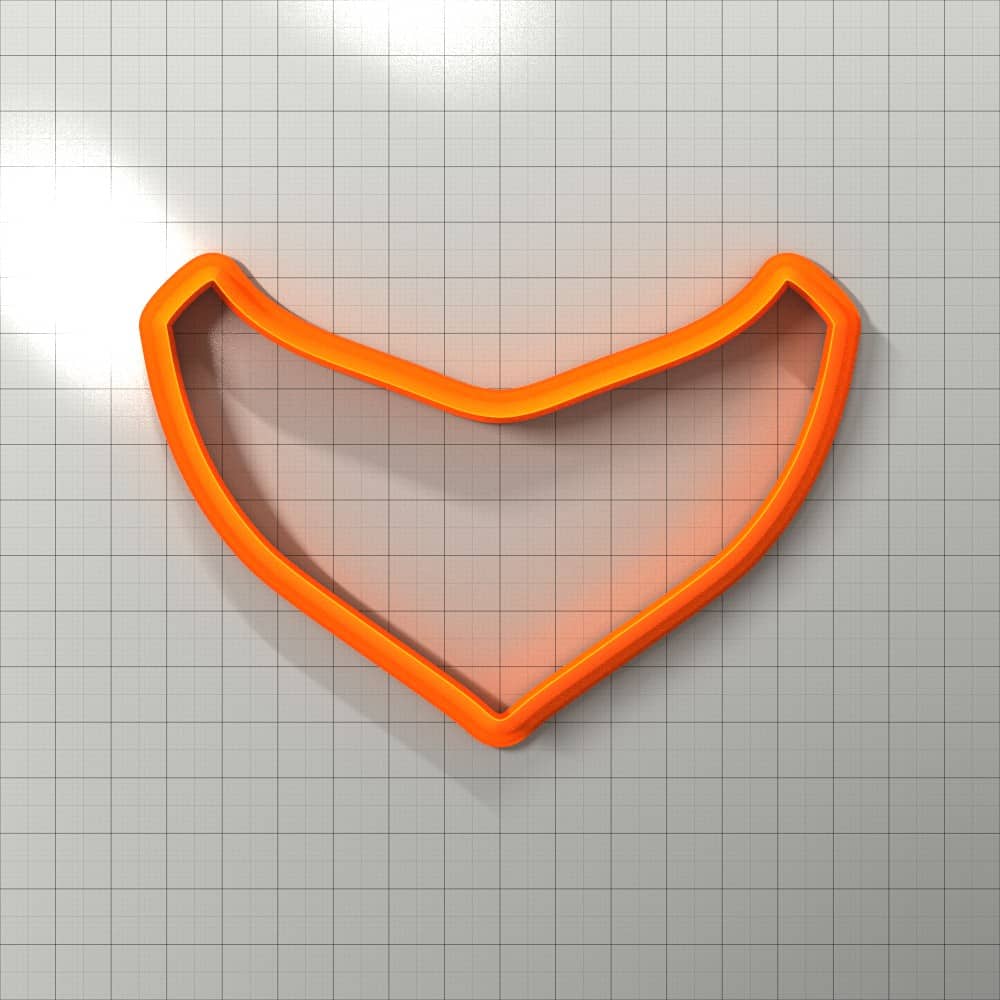 Necklace #7 - Polymer Clay Cutter Plastic Cutters SweetyBijou Tools 12 cm  