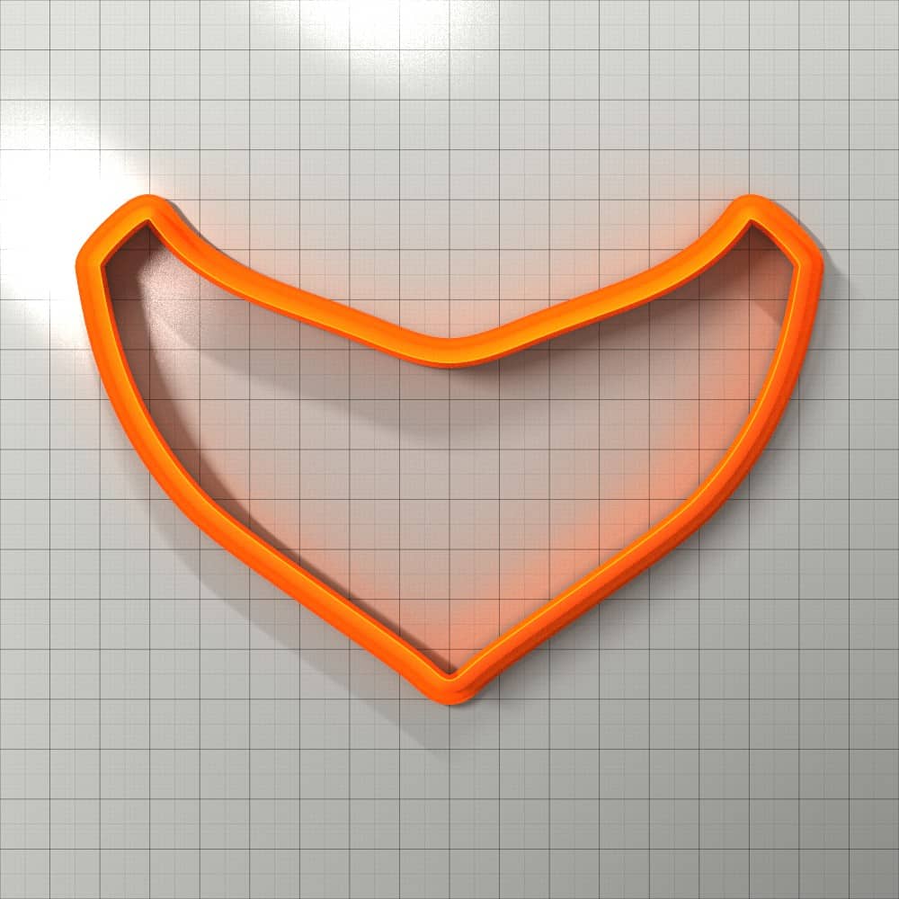 Necklace #7 - Polymer Clay Cutter Plastic Cutters SweetyBijou Tools 14 cm  