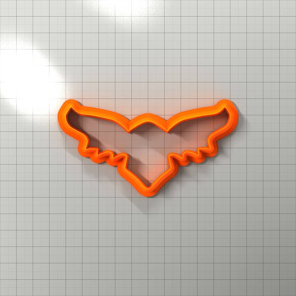 Statement necklace shape polymer clay cutter