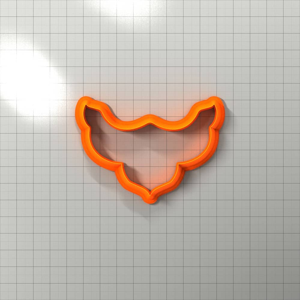 Necklace #9 - Polymer Clay Cutter Plastic Cutters SweetyBijou Tools 8 cm  