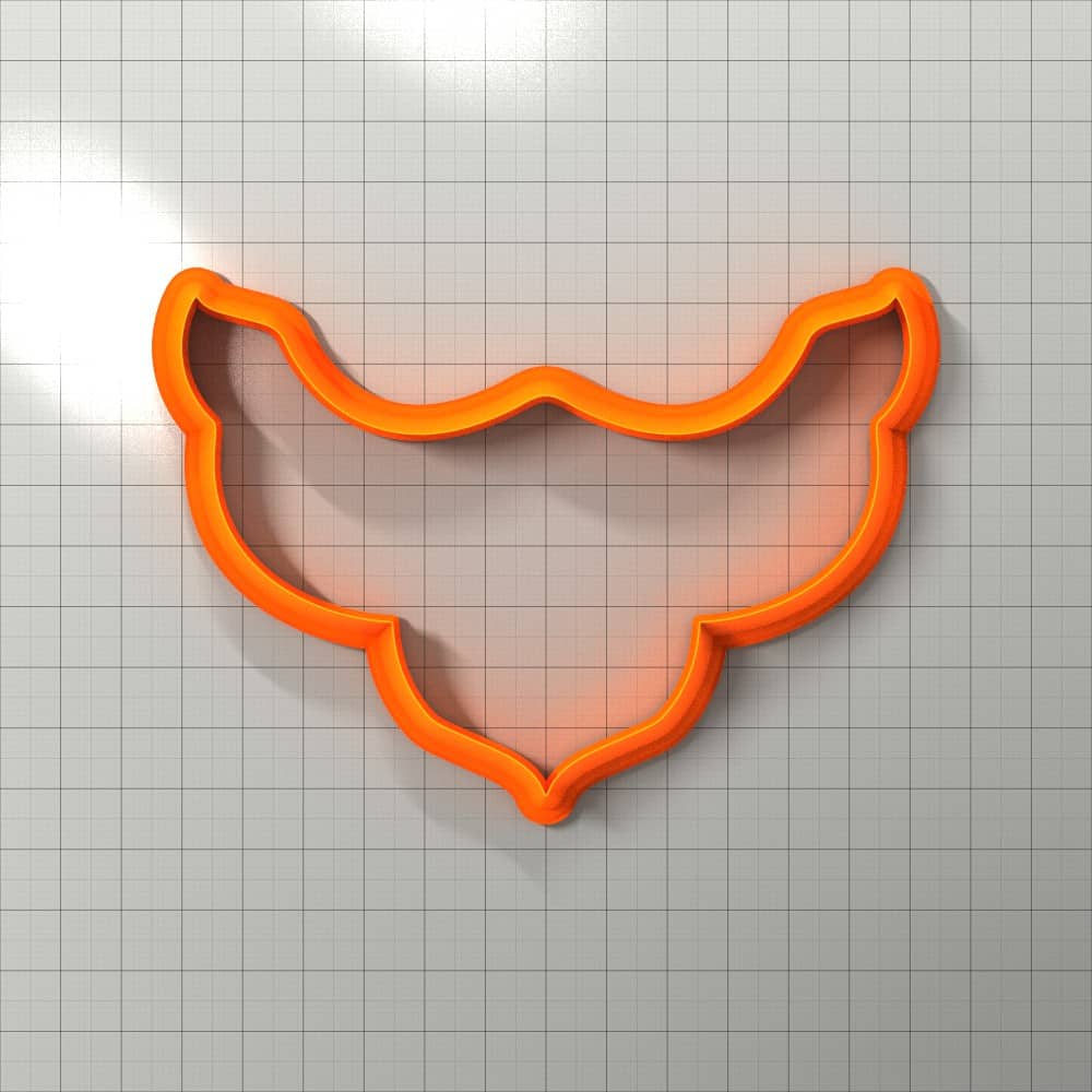 Necklace #9 - Polymer Clay Cutter Plastic Cutters SweetyBijou Tools 12 cm  