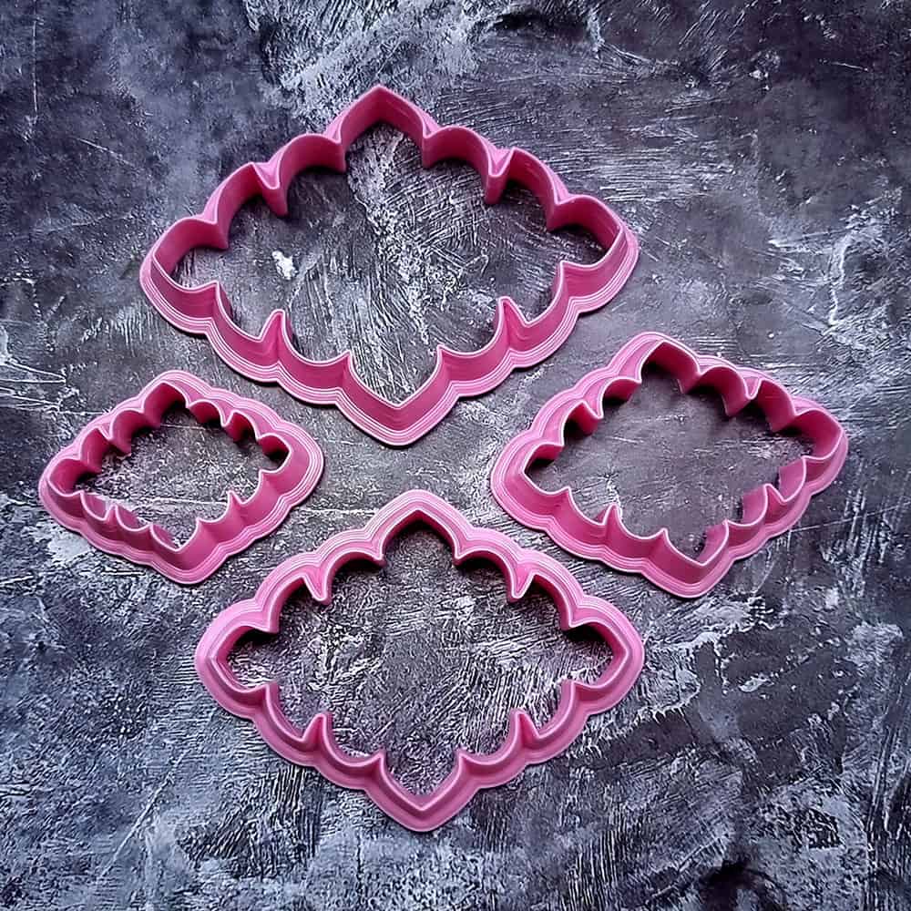 Charming Blossom Clay Cutter Plastic Cutters SweetyBijou Tools   