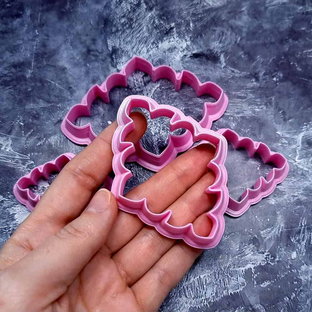 Charming Blossom Clay Cutter Plastic Cutters SweetyBijou Tools   
