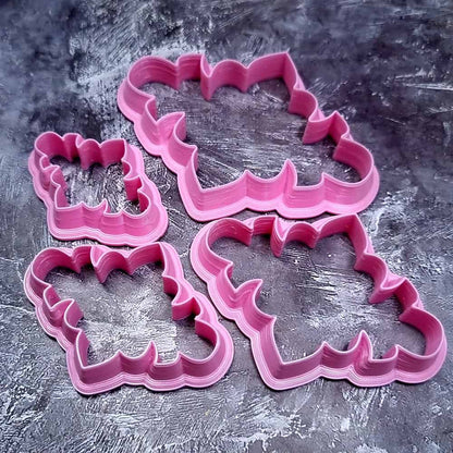 Scalloped Polymer Clay Cutters Plastic Cutters SweetyBijou Tools   