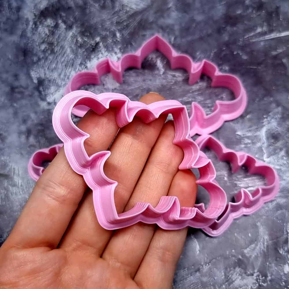 Scalloped Polymer Clay Cutters Plastic Cutters SweetyBijou Tools   